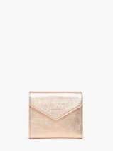 Card Holder Leather Etincelle Irisée Etrier Gold etincelle irisee EETI113