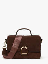 Crossbody Bag Altesse Suede Etrier Brown altesse suede EASU048S