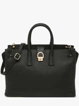 Sac à Main Equestre Cuir Etrier Noir equestre EEQT142L