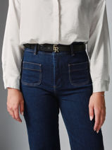 Adjustable Belt Etrier Black altair EALA414C-vue-porte