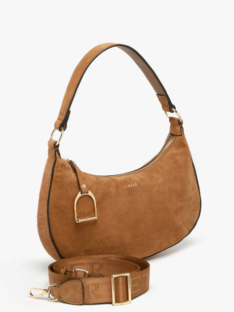 Shoulder Bag Altesse Suede Etrier Brown altesse suede EASU017M other view 1