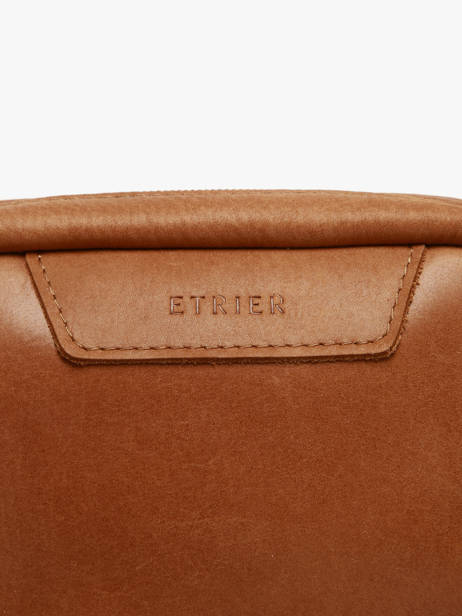 Sac Bandoulière Etrier Marron tolosa ETOL704M vue secondaire 4